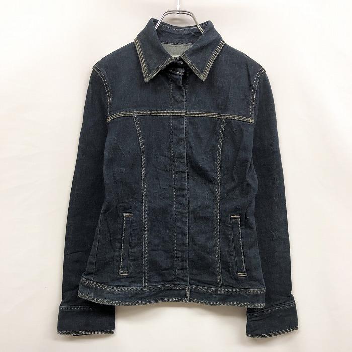 INDIGO LIFEインディゴライフリネン混デニムジャケットライナー付き INDIGO LIFEインディゴライフリネン混デニムジャケットライナー付き