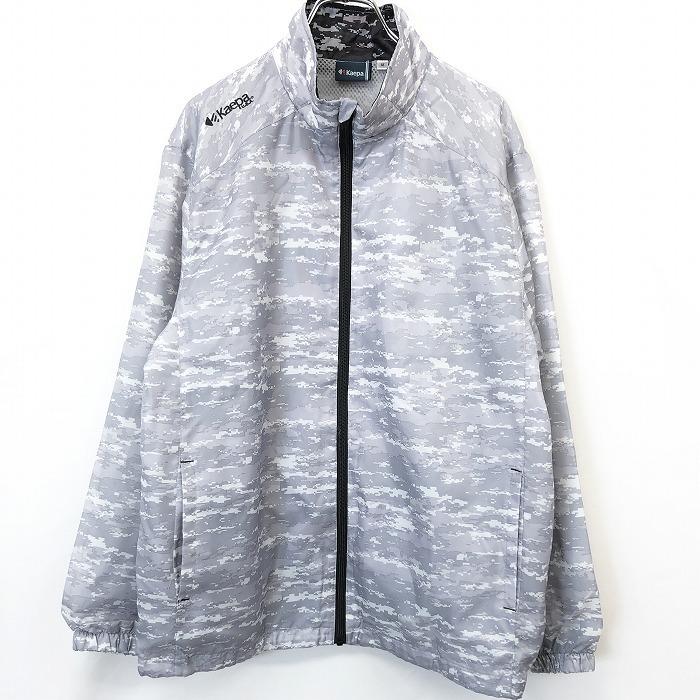 Kaepa KAEPA 薄手 ジップアップ ジャケット デジタル迷彩柄
