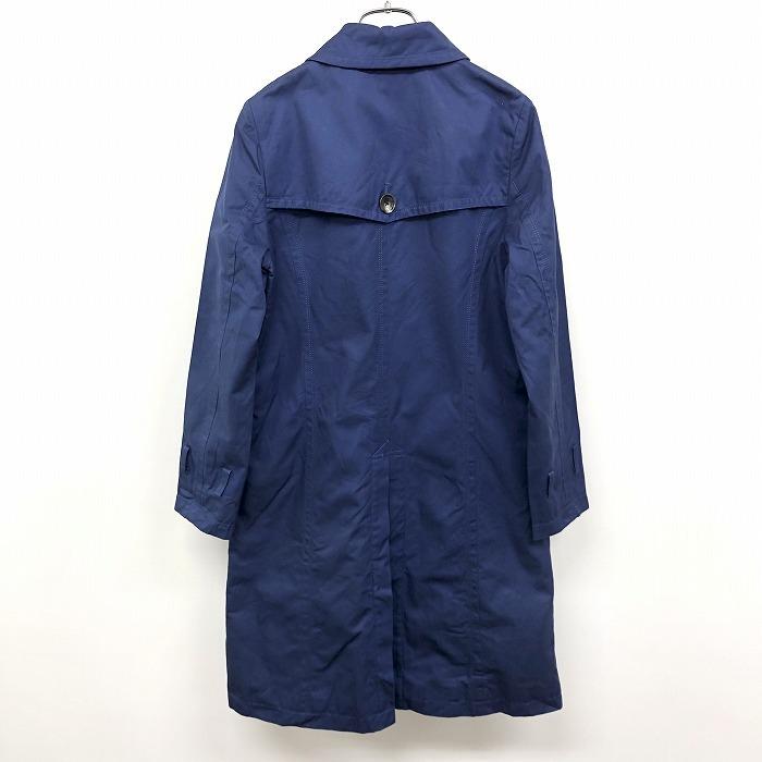 UNITED ARROWS コート ベルト牛革 毛100% 紺 L UNITED ARROWS コート ベルト牛革 毛100% 紺 L