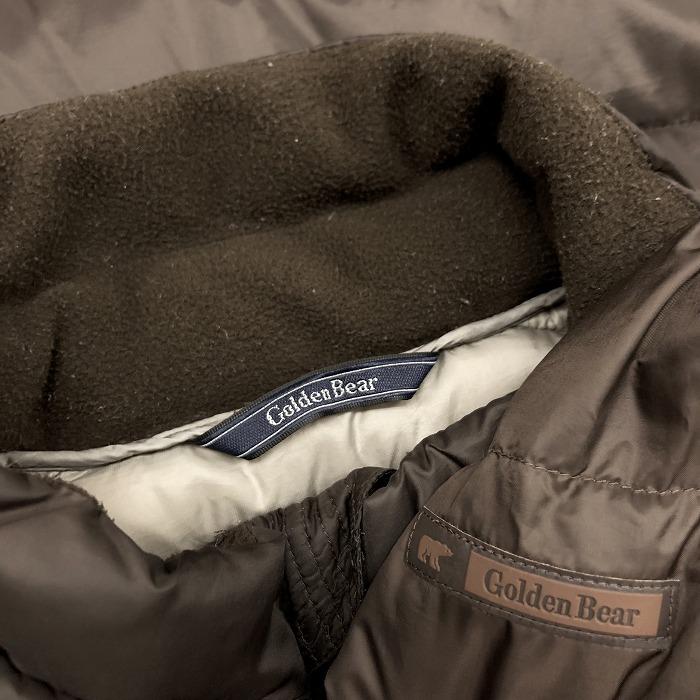 Golden Bear ゴールデンベア 若干薄手 ジップアップ ダウン Golden Bear ゴールデンベア 若干薄手 ジップアップ ダウン