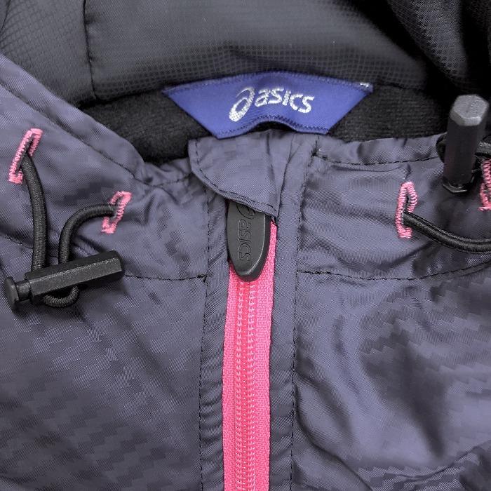 アシックス　ジャケット　Mサイズ　パーカー　世界陸上 ASICS アシックス メンズ ニットジャケット A-I-Mハイブリッドフリース