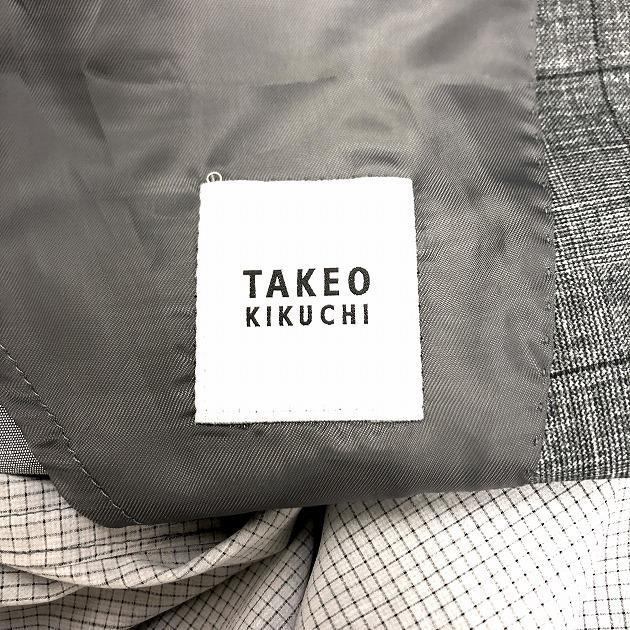 TAKEO KIKUCHI（タケオキクチ） 薄手 テーラードジャケット 胸と肩だけ