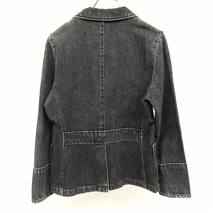 X-girl（エックスガール） デニムテーラードジャケット 無地 2つボタン