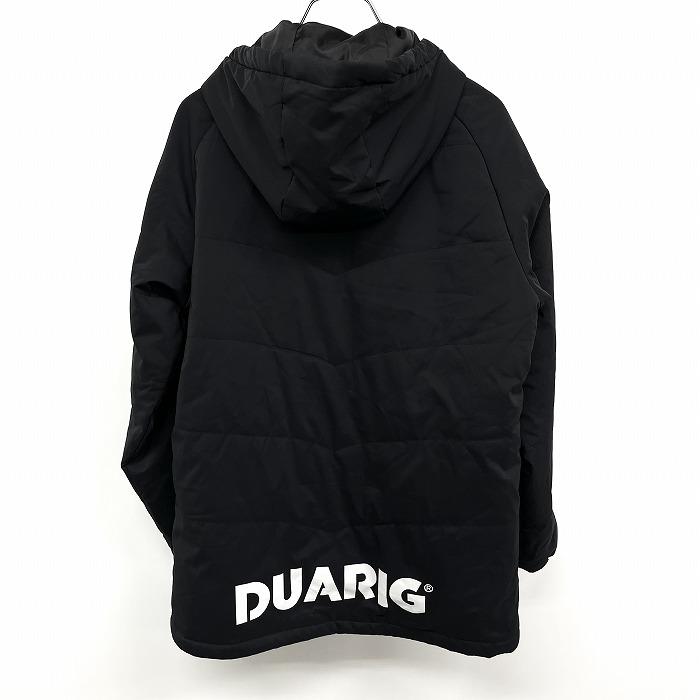 DUARIG（デュアリグ） 中綿 パデットジャケット パーカー 一部ボーダー