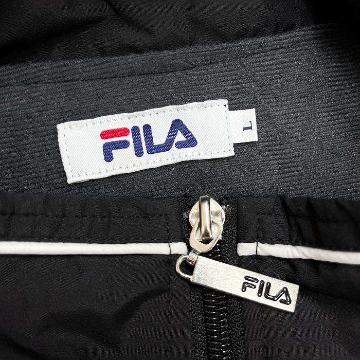 FILA（フィラ） L メンズ 若干薄手 ジップアップ ジャケット ブルゾン