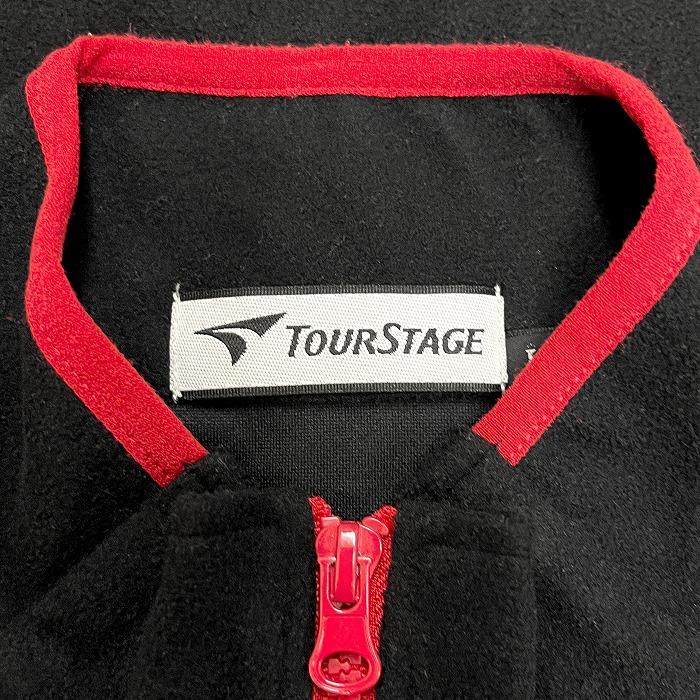 TOURSTAGE ツアーステージ 若干薄手 ゴルフ ジップアップ フリース
