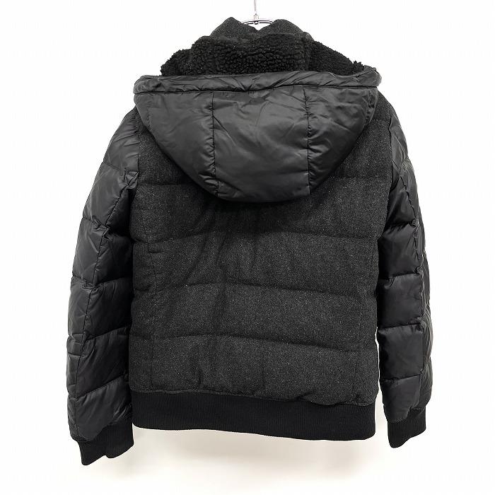 ユニクロ UNIQLO ダウンジャケット フード脱着可 長袖 ウール×ポ ユニクロ UNIQLO ダウンジャケット フード脱着可 長袖 ウール×ポ