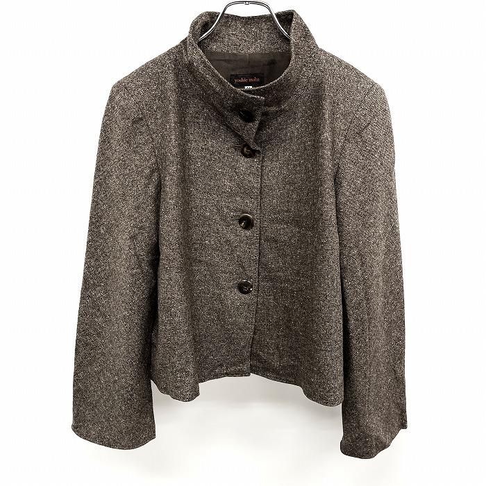 yoshie inaba ジャケット YOSHIE INABA（ヨシエ イナバ） 若干薄手 ボタンジャケット 裏地付き