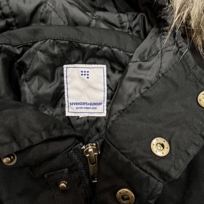 SEVENDAYS=SUNDAY（セブンデイズサンデイ） 若干薄手 薄手の中綿