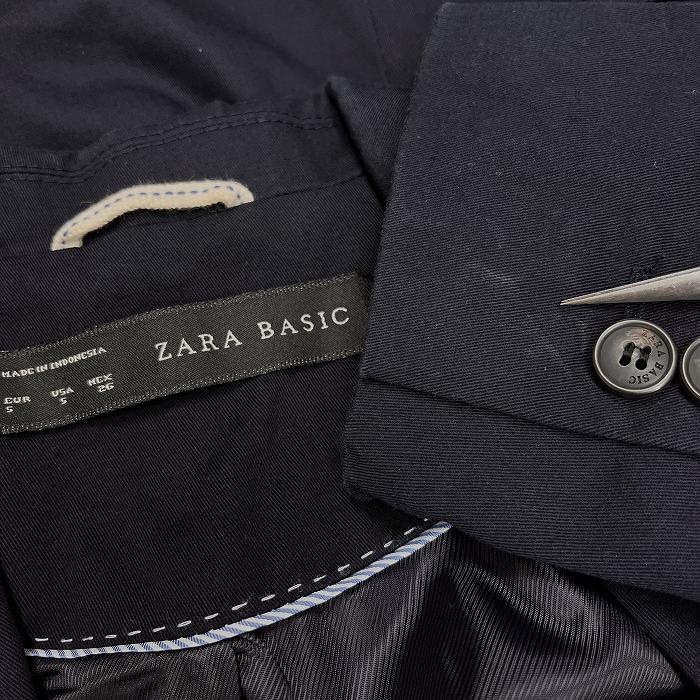 ZARA ザラ ベーシック BASIC テーラードジャケット 総裏地