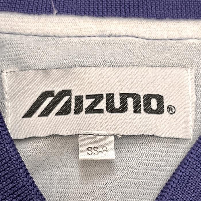 ミズノ×中日ドラゴンズ MIZUNO × Chunichi Dragons 野球 ブルゾン ジャケット ドットボタン 裏地付き 長袖 ポリ100% SS-S 青系 メンズ｜undo-rowa｜03