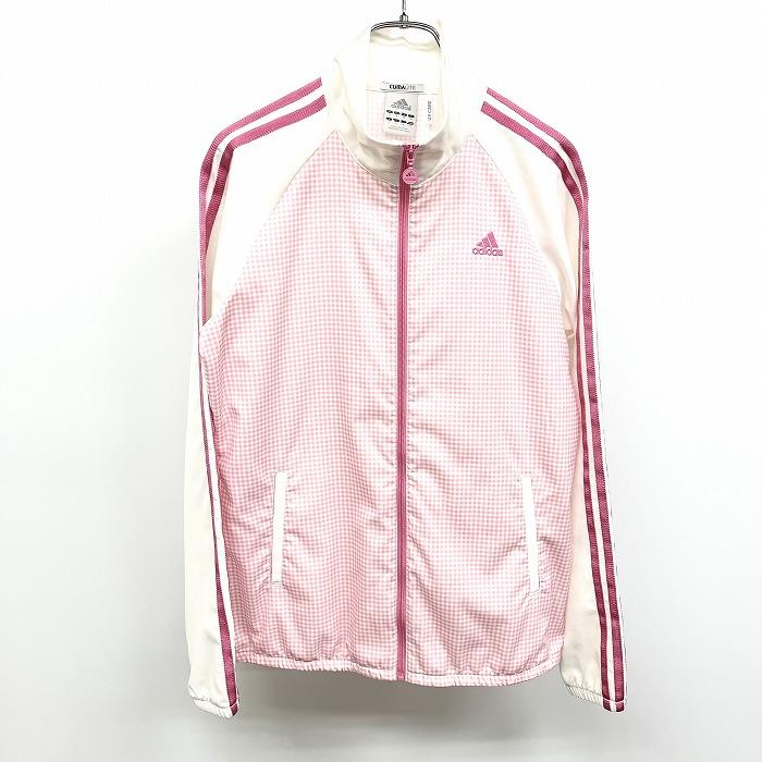 adidas ピンク ジップアップジャケット 【公式通販】
