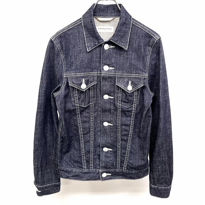 ジャケット・アウター Vanquish ORIGINALS DENIM TRUCKER JACKET VANQUISH ヴァンキッシュ デニム トラッカージャケット Gジャン