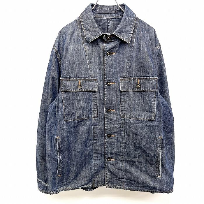 無印良品　羽毛ポケット　デニム 無印良品 羽毛ポケット デニム