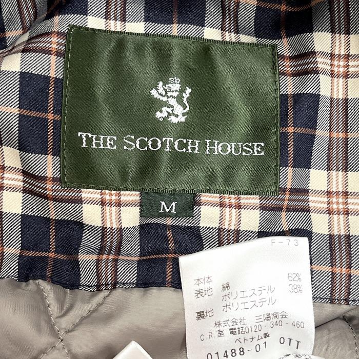 THE SCOTCH HOUSE ザ・スコッチハウス ステンカラーコート 長袖 THE SCOTCH HOUSE ザ・スコッチハウス ステンカラーコート 長袖