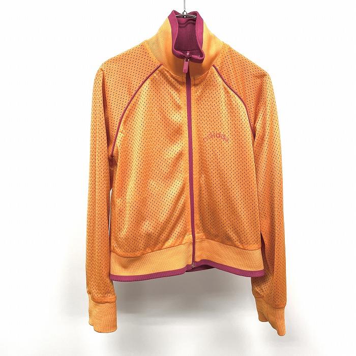 adidas ピンク メッシュジャケット L adidas アディダス メッシュジャケット ブルゾン リバーシブル
