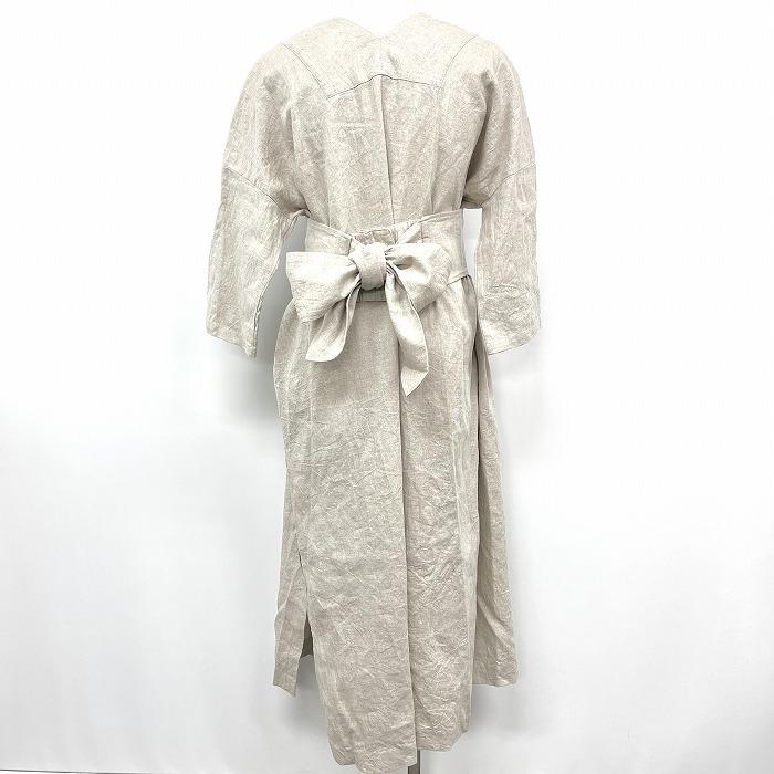 emmi エミ ヨガ emmi yoga ロングガウンワンピース ガウンコート 7分袖