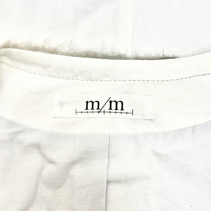 マサユキマルカワ Masayuki Marukawa m/m ノーカラー ガウンコート