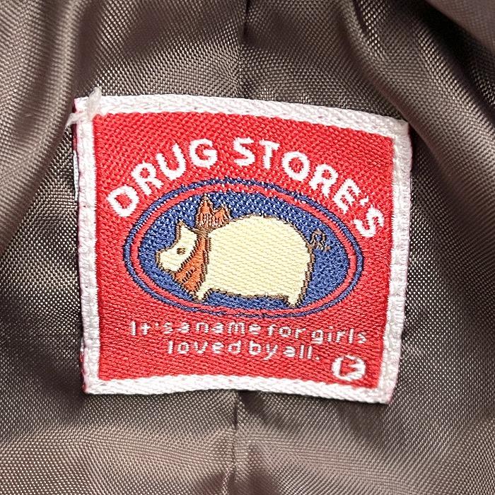 drug store's 起毛 ジャケット パーカー チェック 裏地付き 長袖 drug store's 起毛 ジャケット パーカー チェック 裏地付き 長袖