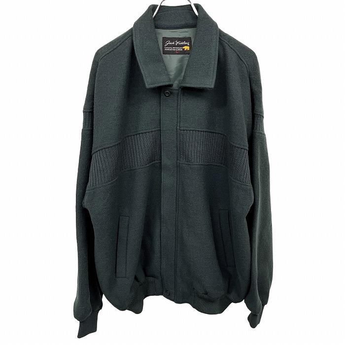 『ジャックニクラウス』 (LL) ジップアップブルゾン ショート丈 リブヘム ジャックニクラウス』 (LL) ジップアップブルゾン ショート丈