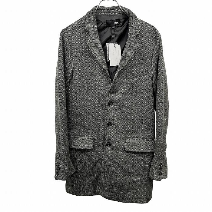 新品】RUBIK カットソー チェスターコート ヘリンボーン 裏地付 長袖