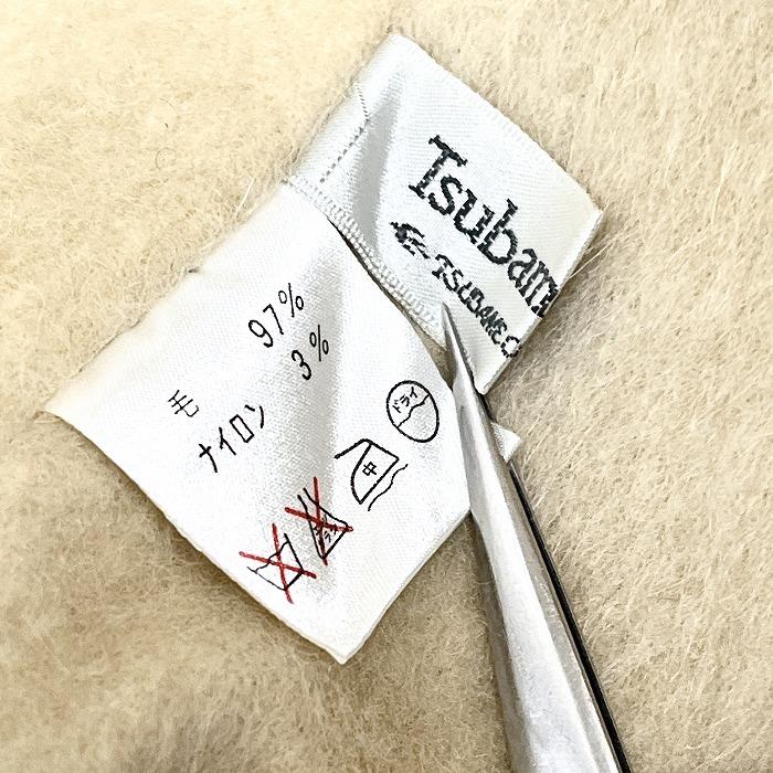 ツバメコート Tsubame Coat 少し薄手 ステンカラーコート 背抜き裏地 袖丈短め ポリ×綿 11A2 11号 L グレーグリーン カーキ系 レディース |  | 05