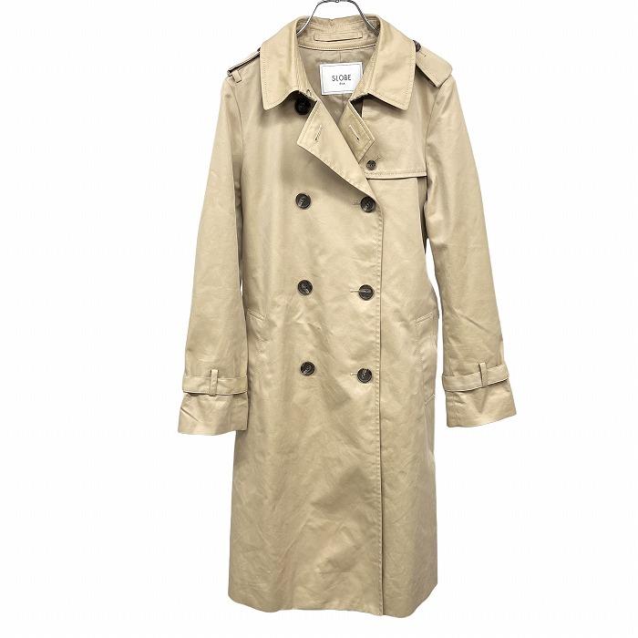 SLOBE IENA スローブイエナ 少し薄手 トレンチコート 総裏地 袖裏は