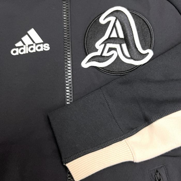 adidas デカロゴ 袖丈 スタジャン ブルゾン ブラック M アディダスオリジナルス adidas originals ST STADIUM JACKET