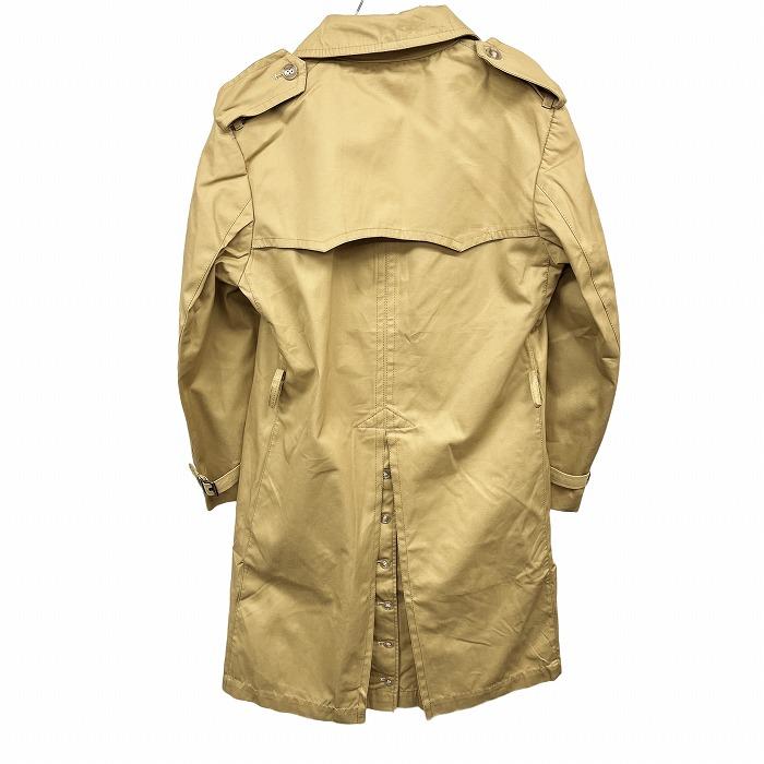 MUSASHI INCORPORATED トレンチコート 背抜き裏地 肩パッド入り