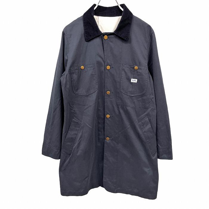 Lee（リー） 薄手 シャツコート ステンカラー コーデュロイ襟 裏地無し