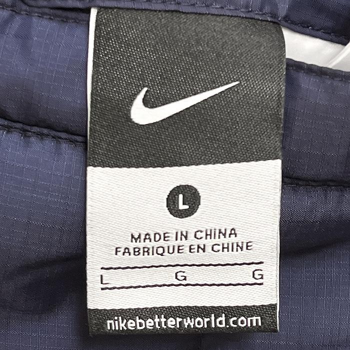 ナイキ バルセロナ リバーシブルジャケット L エンジ ネイビー NIKE ナイキ サッカー スペイン FCバルセロナ 中綿 リバーシブル