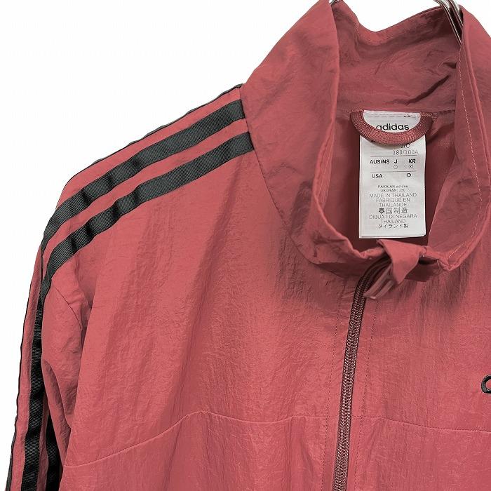 adidas（アディダス） 薄手 ジャケット ジップアップ 長袖 刺繍