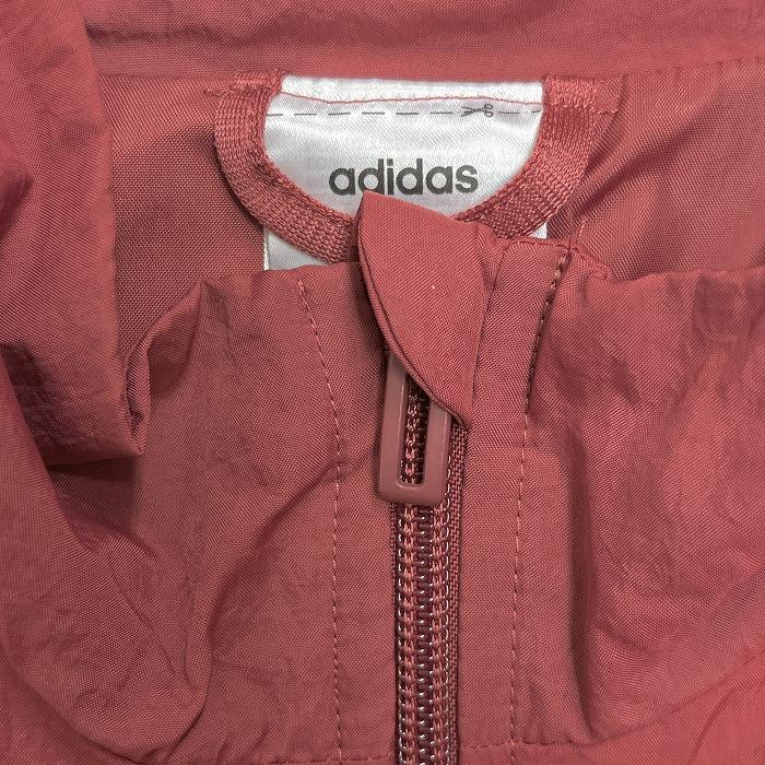adidas（アディダス） 薄手 ジャケット ジップアップ 長袖 刺繍