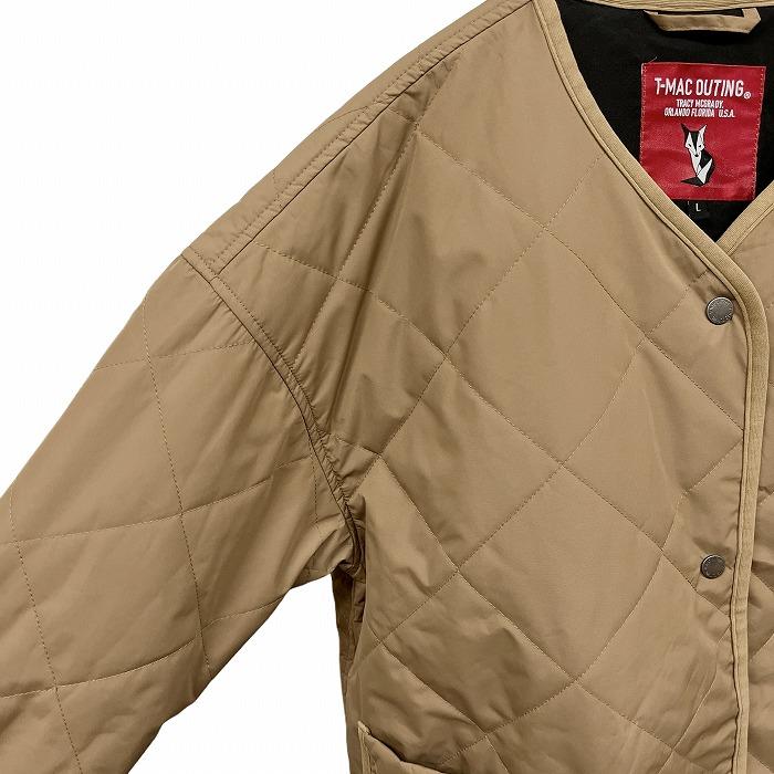 マッキントッシュ　ワークジャケット　キルティングライナー　ブルゾン　ベージュ 楽天市場】【SALE／32%OFF】【WEB&一部店舗限定】ノーカラー