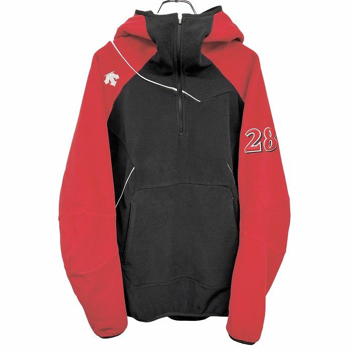 【新品】DESCENTE デサント　ストレッチフリース　パーカー DESCENTE 交換往復送料無料 デサント フリースパーカー 大人