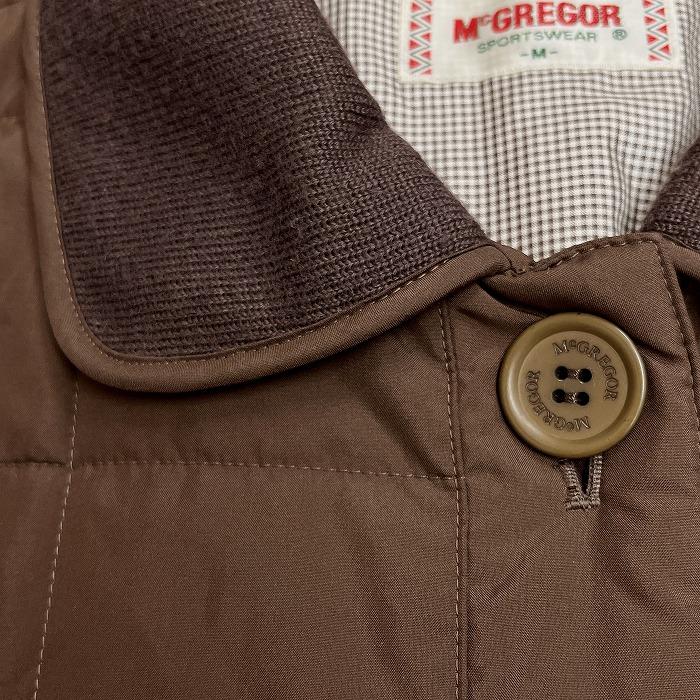 McGREGOR（マックレガー） 中綿入り 少し薄手 ステンカラー