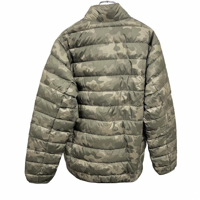 Eddie Bauer 若干薄手 ダウンジャケット 迷彩柄 [表地:ポリ100 Eddie Bauer 若干薄手 ダウンジャケット 迷彩柄 [表地:ポリ100