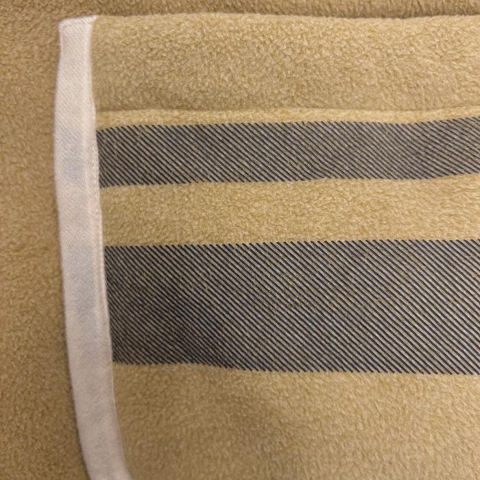 【新品】(株)ビスク ルームウェア コーディガン フリース 裏ボア 長袖 ポリ100% ベージュ ベージュ×青×白系×茶 レディース |  | 02