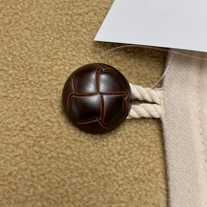 【新品】(株)ビスク ルームウェア コーディガン フリース 裏ボア 長袖 ポリ100% ベージュ ベージュ×青×白系×茶 レディース |  | 05