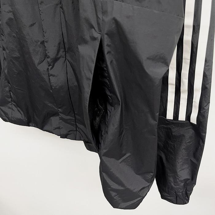 adidas（アディダス） 少し薄手 ジャケット パーカー ドットボタン