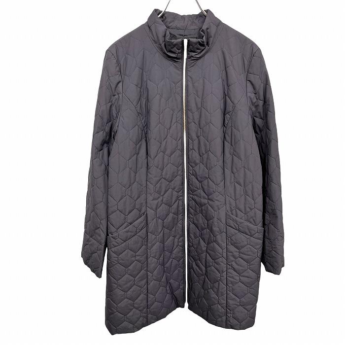 Leilian（レリアン） 少し薄手 中綿入り キルティングコート 長袖 日本