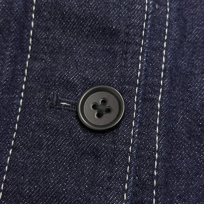 ユニクロユー 【新品】Uniqlo U ワークジャケット＋ デニムジャケット 無地 長袖 ロングスリーブ 綿100% コットン M ブルー 青 レディース | ユニクロ | 04