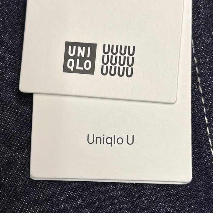 ユニクロユー 【新品】Uniqlo U ワークジャケット＋ デニムジャケット 無地 長袖 ロングスリーブ 綿100% コットン M ブルー 青 レディース | ユニクロ | 06
