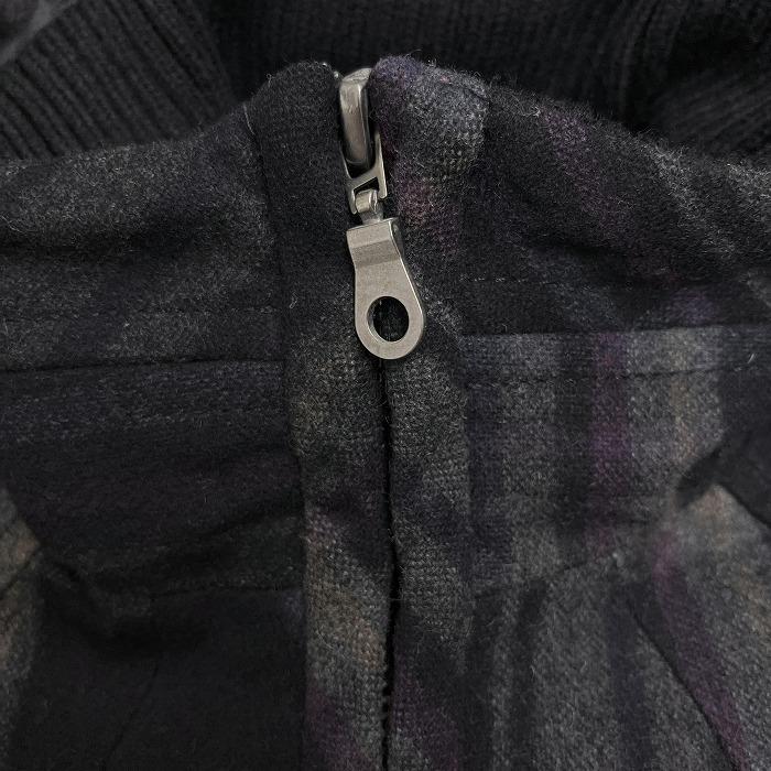 ZARA（ザラ） ベーシック ブルゾン ジャケット 微起毛 チェック