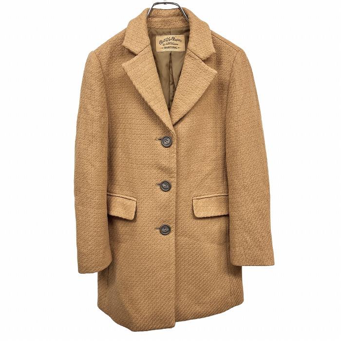 nano・universe チェスターコート ウール/Nメルトンチェスターコート