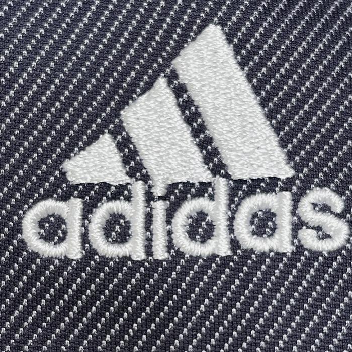 アディダス adidas ジャケット ハイネック 刺繍 ジップアップ 長袖 ブルゾン スポーツ ポリ100% S ネイビー 紺×白 メンズ(レディース？) | adidas | 05