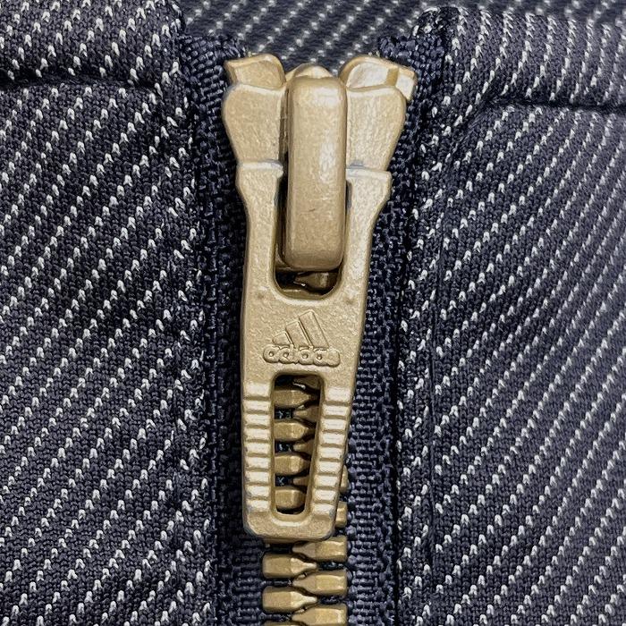 アディダス adidas ジャケット ハイネック 刺繍 ジップアップ 長袖 ブルゾン スポーツ ポリ100% S ネイビー 紺×白 メンズ(レディース？) | adidas | 06