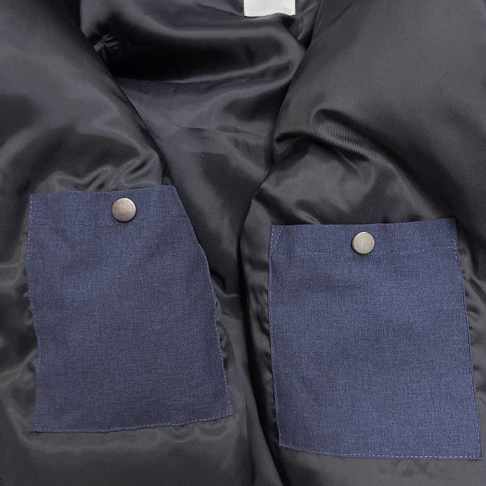 TAKEO KIKUCHI ダウンジャケット ネイビー TAKEO KIKUCHI タケオキクチ ダウンパーカー ダウンジャケット