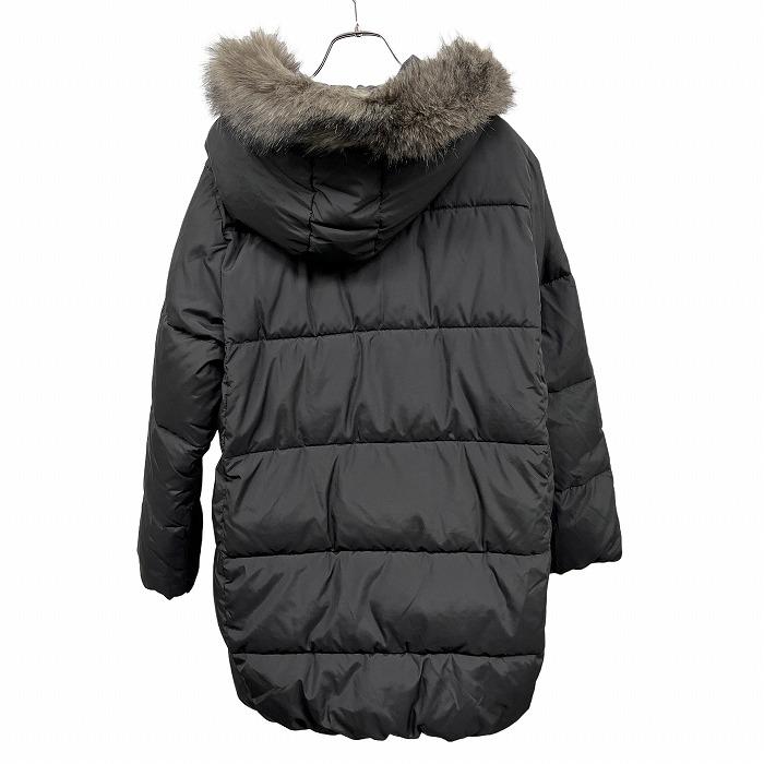 NIKO AND フード付きグレー系ファーコート NIKO AND フード付きグレー系ファーコート