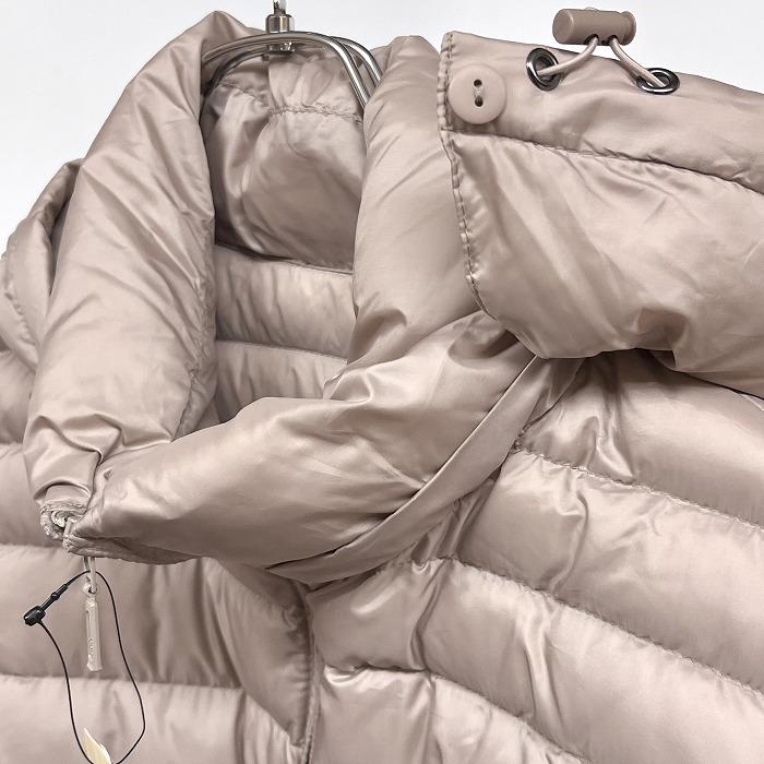 レミオーレ 【新品】Lemiore 軽量 ウルトラ撥水ダウンコート 無地 長袖 ポリ100%(ダウン90%＋フェザー10%) M ピンクベージュ レディース |  | 01